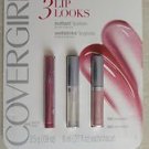CoverGirl 3 lip looks in pack ( lipstain + wetslicks ) Cover girl teasing clear