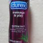 Durex massage & play soothing touch 2 in 1 massage gel lubricant 6.76 fl oz NEW