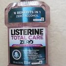 Listerine Total Care Zero Anticavity Mouthwash 500 mL 6 benefits in 1 NEW breath