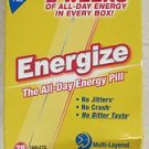 Energize 2 WEEKS of al day energy pill 28 tablets Multi Layered Dietary Suppleme