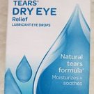 Visine Tears Dry eye Relief Lubricant eye drops 1/2 fl. oz. (15 mL)exp: 2015 NEW