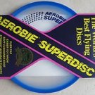 Aerobie Superdisc the world's best flying discs # A25 Flies Far super disc BLUE