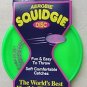 Aerobie Squidgie the world's best flying discs # A22 GREEN soft throw catche NEW