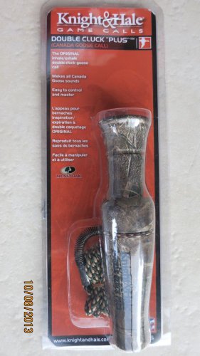 Knight and Hale Game Calls DOUBLE CLUCK " PLUS " KH215 Canada goose call master