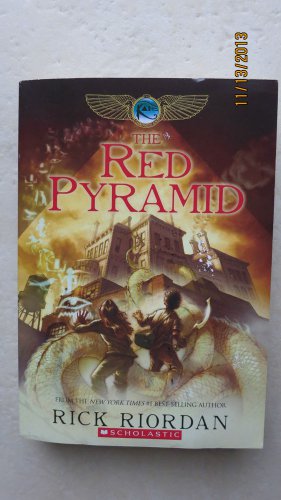 The Red Pyramid Rick Riordan Scholastic BOOK 1 children book ...