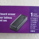 Staples Dry eraser board 4.7 in x 1.8 in Ref# 13612 Black office school classroo