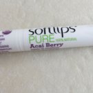 two SOFT LIPS LIP PROTECTANT SUNSCREEN SPF 20 softlips Acai Berry 0.07 oz / 2g