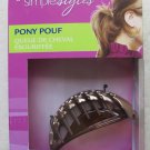 Goody simple styles Pony Pouf clip LIGHT HAIR 2 easy styles girl women gift NEW