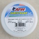 AFW Surfstrand 1x7 Stainless Steel Leader Wire 300 Ft. 150 Lb. R150TA-4 Bright c