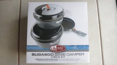 GSI Outdoors Bugaboo base camper MEDIUM Camping Trainer frypan Pot cuting board