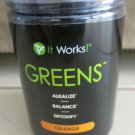 IT WORKS Global Greens ORANGE Alkalize Detoxify Balance 12.7 oz. ( 360g ) supple