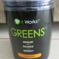 IT WORKS Global Greens ORANGE Alkalize Detoxify Balance 12.7 oz. ( 360g ) supple