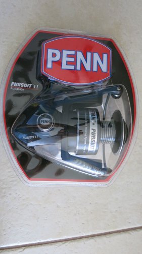 PENN Pursuit II PURII6000 spinning reel fishing 6000 tackle fish aluminum spool