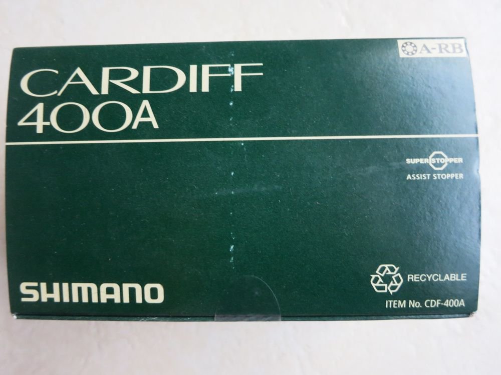 Shimano Cardiff 400A fishing reel CDF-400A stainless steel 5.2:1 anti-reverse NE