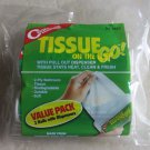 2 Packs (4 rolls) Coghlan's Tissue on the go ! with pull out dispenser No. 0622