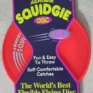 Aerobie Squidgie RED disc A22 Flexible soft comfortable catche outdoor gift NEW