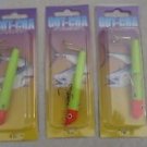 THREE SEA STRIKER GOT-CHA fishing lures 1 oz. blue fish spanish Mackerel trout