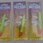 THREE SEA STRIKER GOT-CHA fishing lures 1 oz. blue fish spanish Mackerel trout