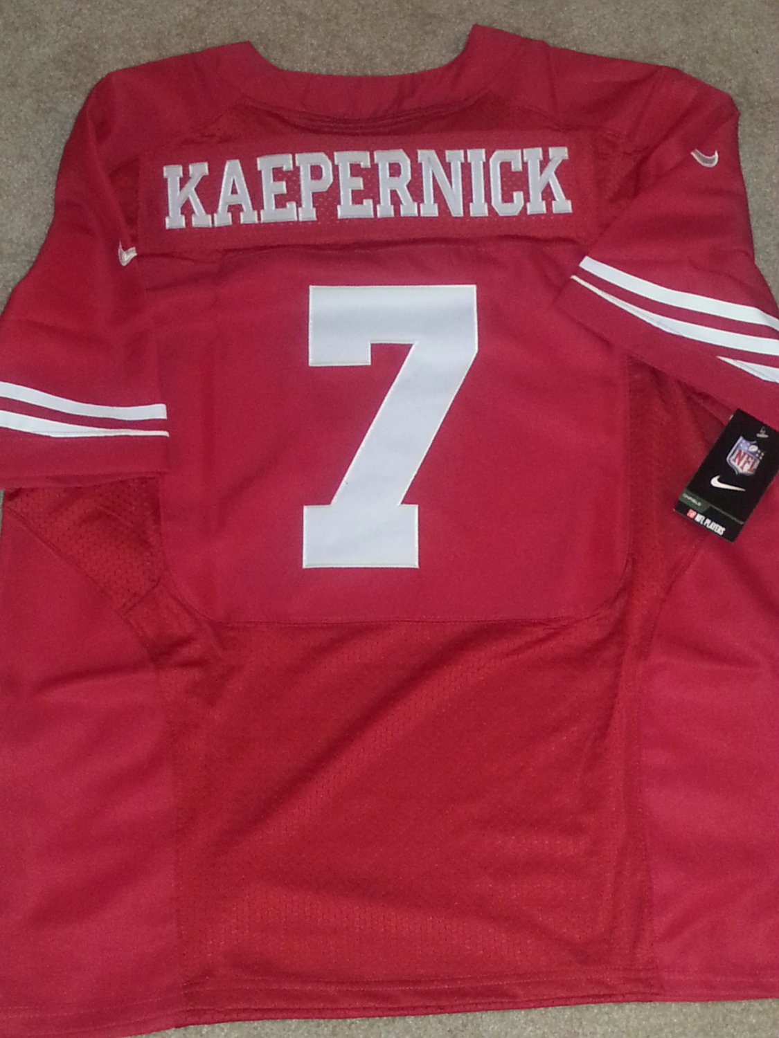 kaepernick jersey 3xl