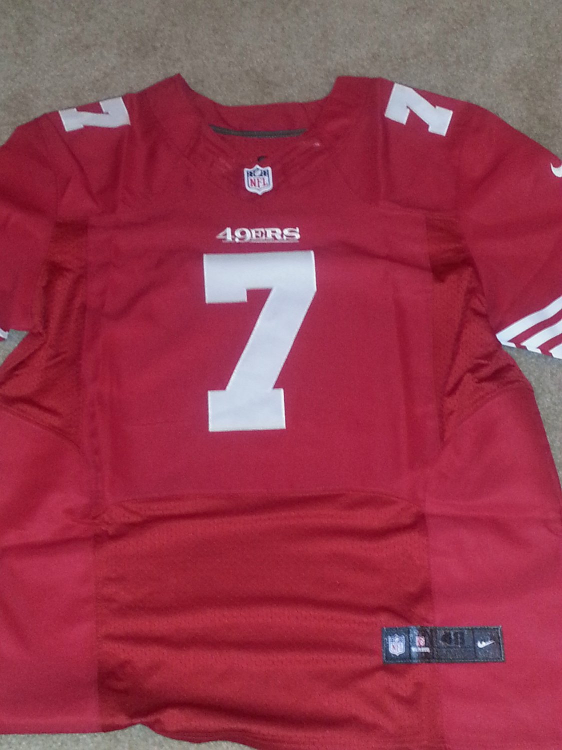 black colin kaepernick jersey nike