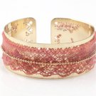 FREE Shipping Idit Stern Gold And Lace Cuff Bracelet