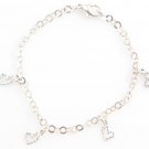 FREE Shipping Idit Stern Silver Heart Bracelet