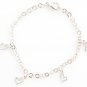 FREE Shipping Idit Stern Silver Heart Bracelet