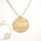 Free Shipping SET: Idit Stern Word of Love Bracelet & Necklace