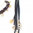 Free Shipping SET: Idit Stern Charming Suede Bracelet & Necklace