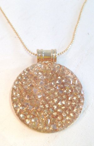 FREE Shipping Idit Stern Crowded Swarovski Crystal Necklace