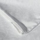 600tc White Damask-20x54" Body Pillow Protector -Made in the USA