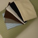 Zippered Body Pillow Protector 20x54 inch-600tc-Striped-7 Colors-Made in the USA