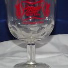 VINTAGE Miller High Life Beer Goblet COOL Red Miller SIGN