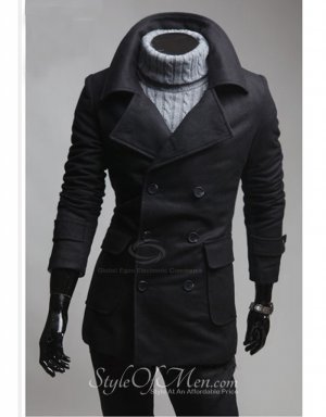 Men's Gorgeous winter coat - Free Shipping