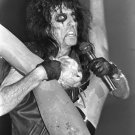 Alice Cooper 8”x10” BW Concert Photo (Brand New)