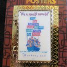 Disney Attractions Poster Hinged Pin It's A Small World LE pin
