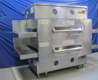 PS360WB70 MIDDLEBY MARSHALL DIRECT GAS, DOUBLE STACK PIZZA CONVEYOR ...