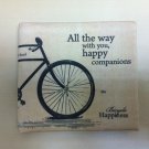 Wallet with "Bicycle" print pattern