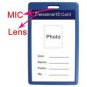 Work Permit ID Card Hidden Spy Camera