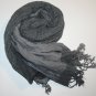 Leopard Print Women's Scarf - Gray