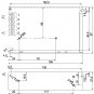 DC Regulated Switching Power Supply,24VDC Output,60W,2.5A