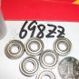 (10PCS)698ZZ Miniature Ball Bearing 8x19x6mm 698ZZ 2Z