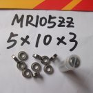 (10PCS)MR105ZZ Miniature Ball Bearing 5x10x3mm Mini Bearing MR105z