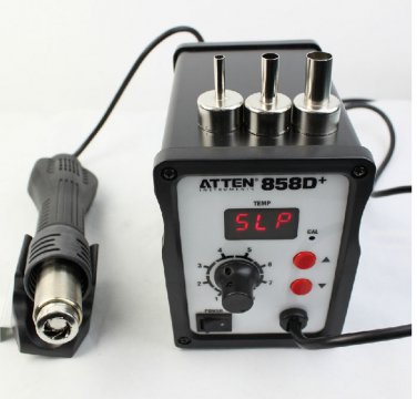 ATTEN AT 858D+ Hot Air Rework Station Hot Air Blower Hot Air Gun Heat Gun