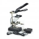 110-220V Magnifier LED Light Magnifier 3rd Hand Help Auxiliary Clamp Alligator Clip Stand