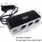 3 Way Auto Car Cigarette Charger Socket Adapter 12V Car Charger Suit for General Cars
