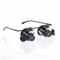 20X Magnifier Eye Glasses Jeweler Loupe Lens LED Light Watch Repair Magnifying