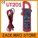 UNI-T UT201 LCD Digital Clamp Multimeter Ohm DMM DC AC Current Voltmeter