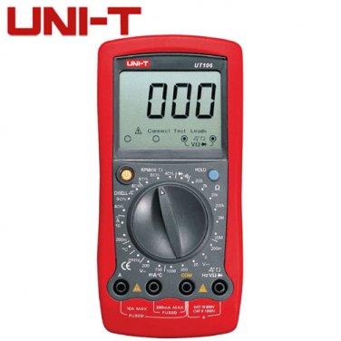 UNI-T UT106 Digital Automotive Multi-Purpose Meters UT-106 Handheld Ohm Temp Automotive Multimeter
