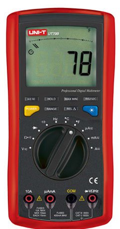 UNI-T UT70B UT-70B LCD Modern Digital Multi-Purpose Meters Volt Amp Ohm Temp Capacitance Multimeters